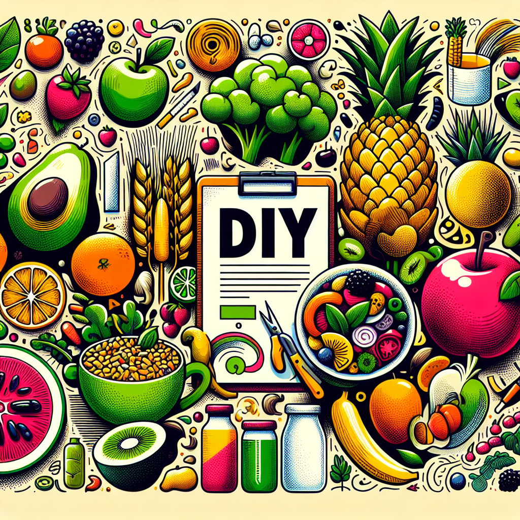 Kreatif dengan Poster Makanan Sehat: Inspirasi Desain Menarik dan