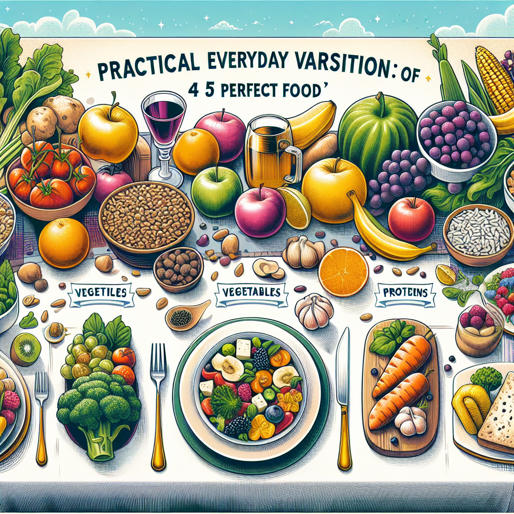 Variasi Makanan 4 Sehat 5 Sempurna yang Praktis untuk Sehari-hari